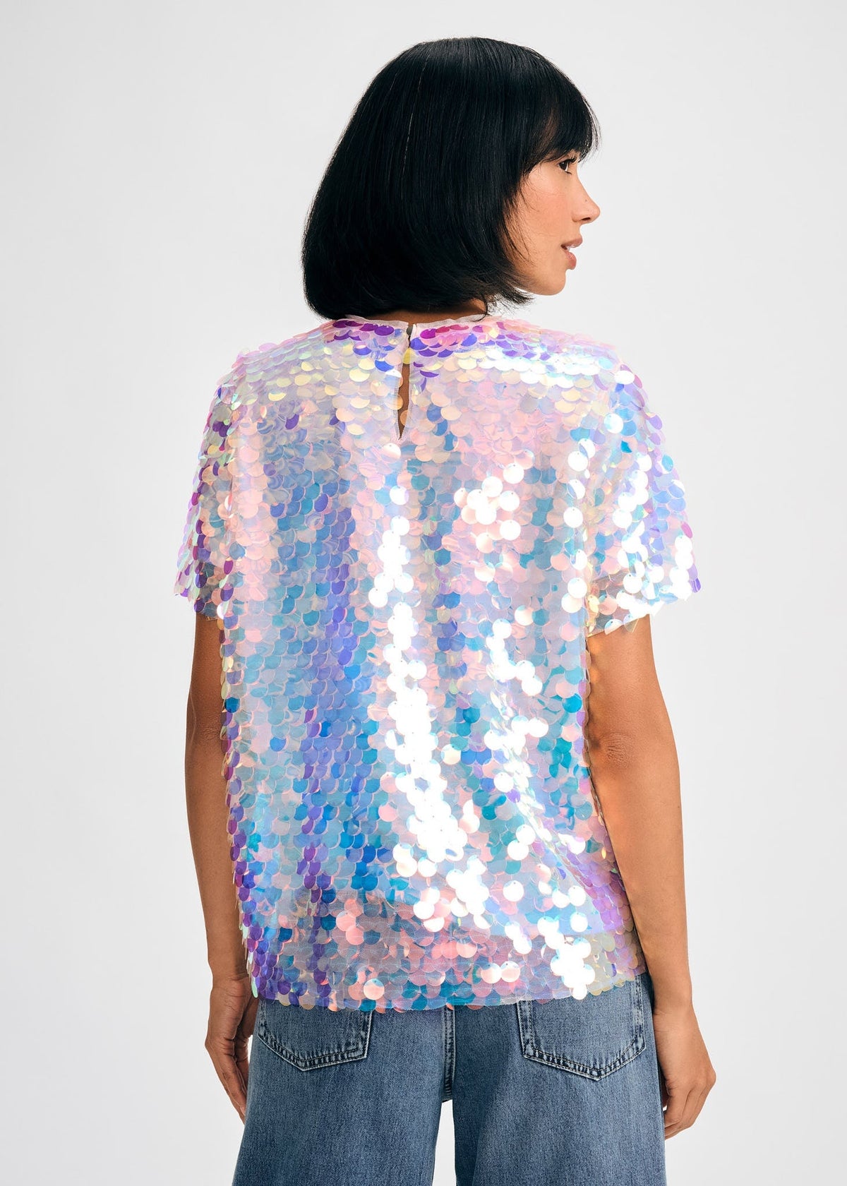 Paillette Sequin Tee