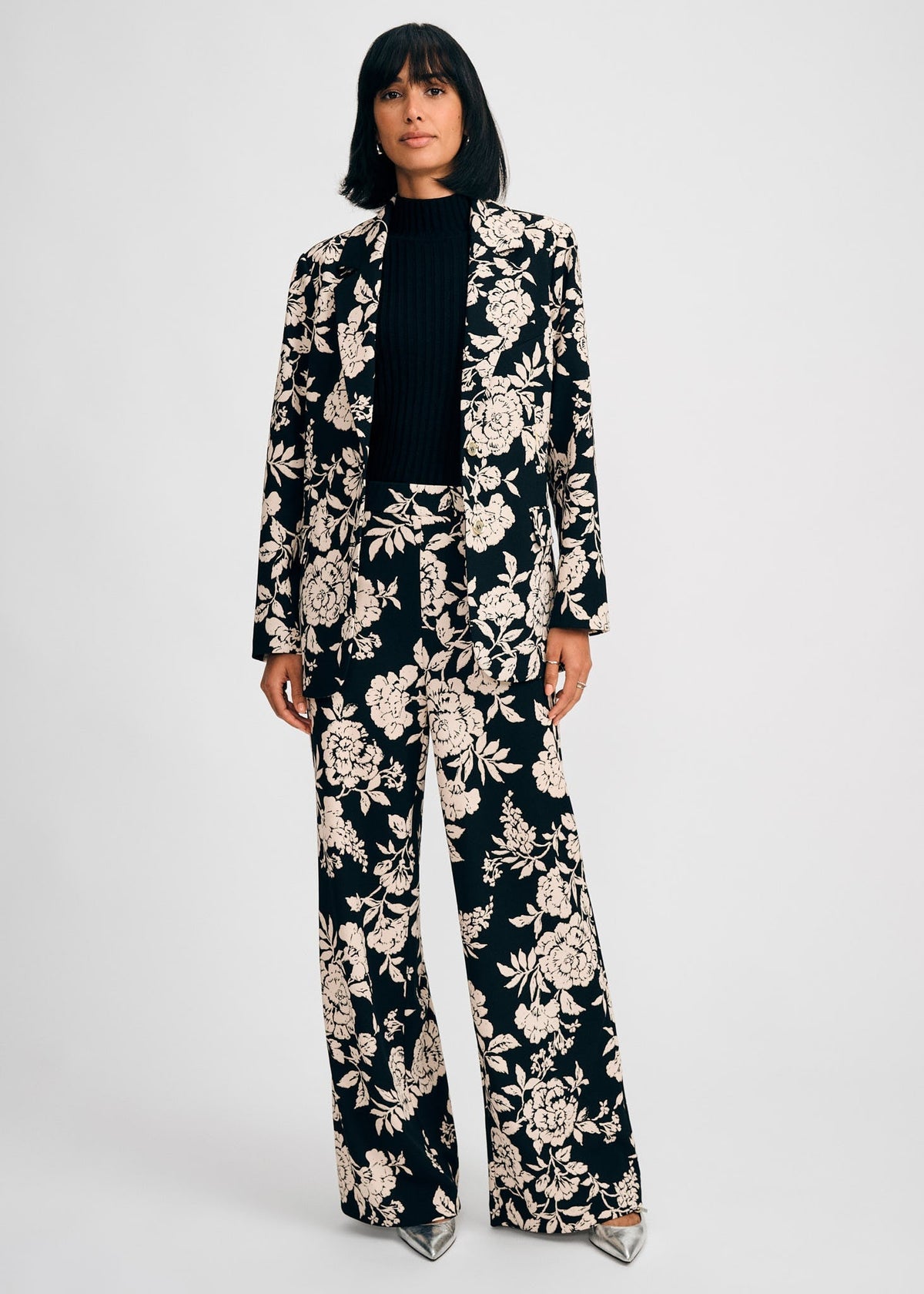 Floral Wide Leg Pant