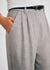 Wide Leg Pleated Pant