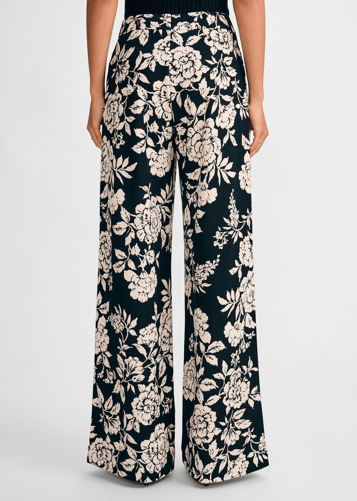 Floral Wide Leg Pant