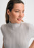 Classic Rib Mock Neck Sweater