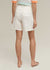 Pleated Linen Mid Short