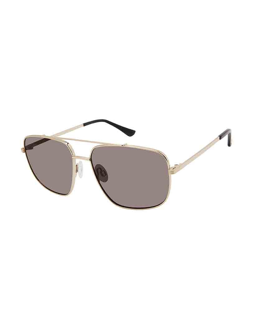 Contemporary Square Navigator Sunglasses