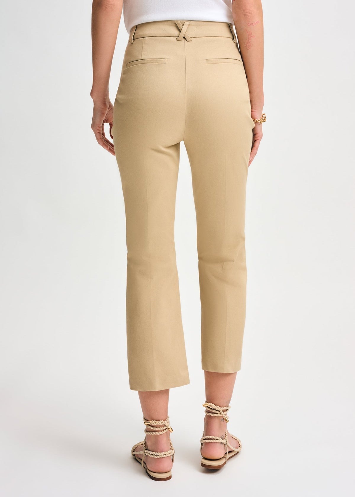 Kick Flare Twill Pant